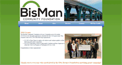 Desktop Screenshot of bismancommunityfoundation.org